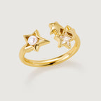 Bague Perle Polaris – Guidée par l'étoile, Bénie par la lumière