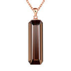 Collier en cristal naturel amour éternel
