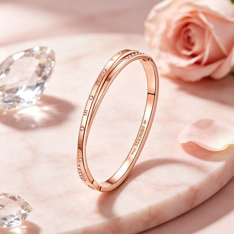 Roman Numeral Bracelet — In the name of love, we keep the promise of time