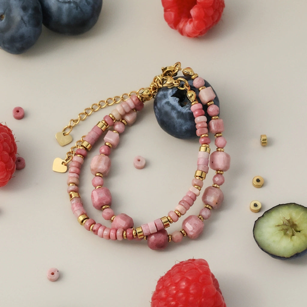 Collier en cristal naturel couronne vintage