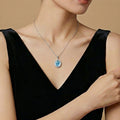 Ocean Whisper Aquamarine Necklace - Quiet Protection and Confidence