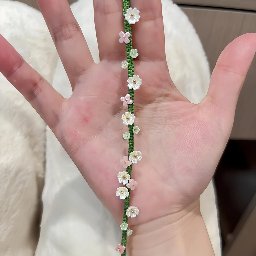 Woven Wreath Fresh Style Bracelet - For Sweet Daily Look