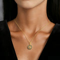 Collier Lotus Vert Vivant