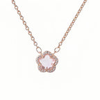 Starlight Sakura Natural Crystal Necklace - Beauty & New Beginnings