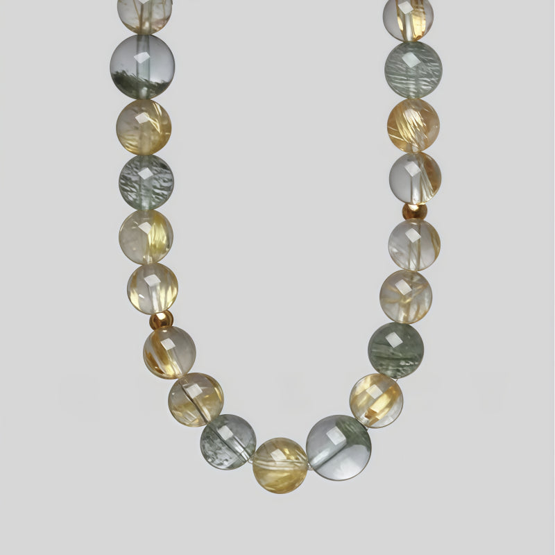 Bracelet en cristal naturel Golden Freedom