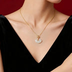 Collier à ajustement facile en quartz clair - Pureté intérieure et expression claire