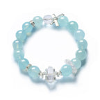 Bracelet en aigue-marine naturelle Thalassa Protection