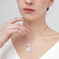 Collier en cristal naturel Star Drop