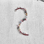 Red Flower & Butterfly Braided Bracelet - For Sweet Daily Style