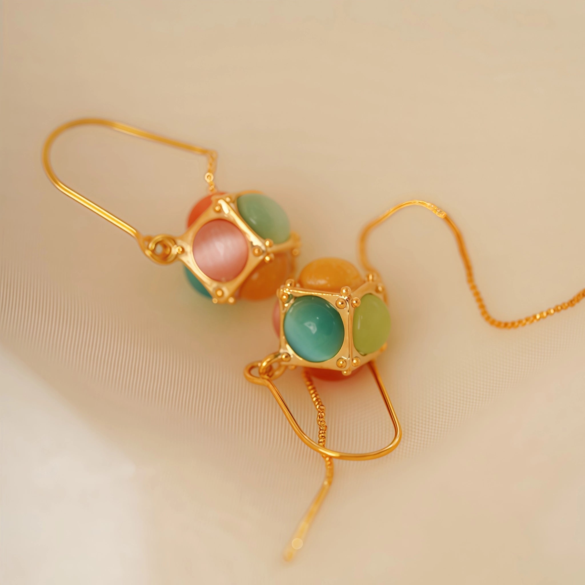 Collier Sakura en jade Hetian