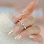 Bague Étoile Lune – Portez Votre Fortune Sous le Ciel