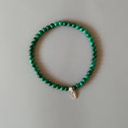 Collier en cristal naturel couronne vintage