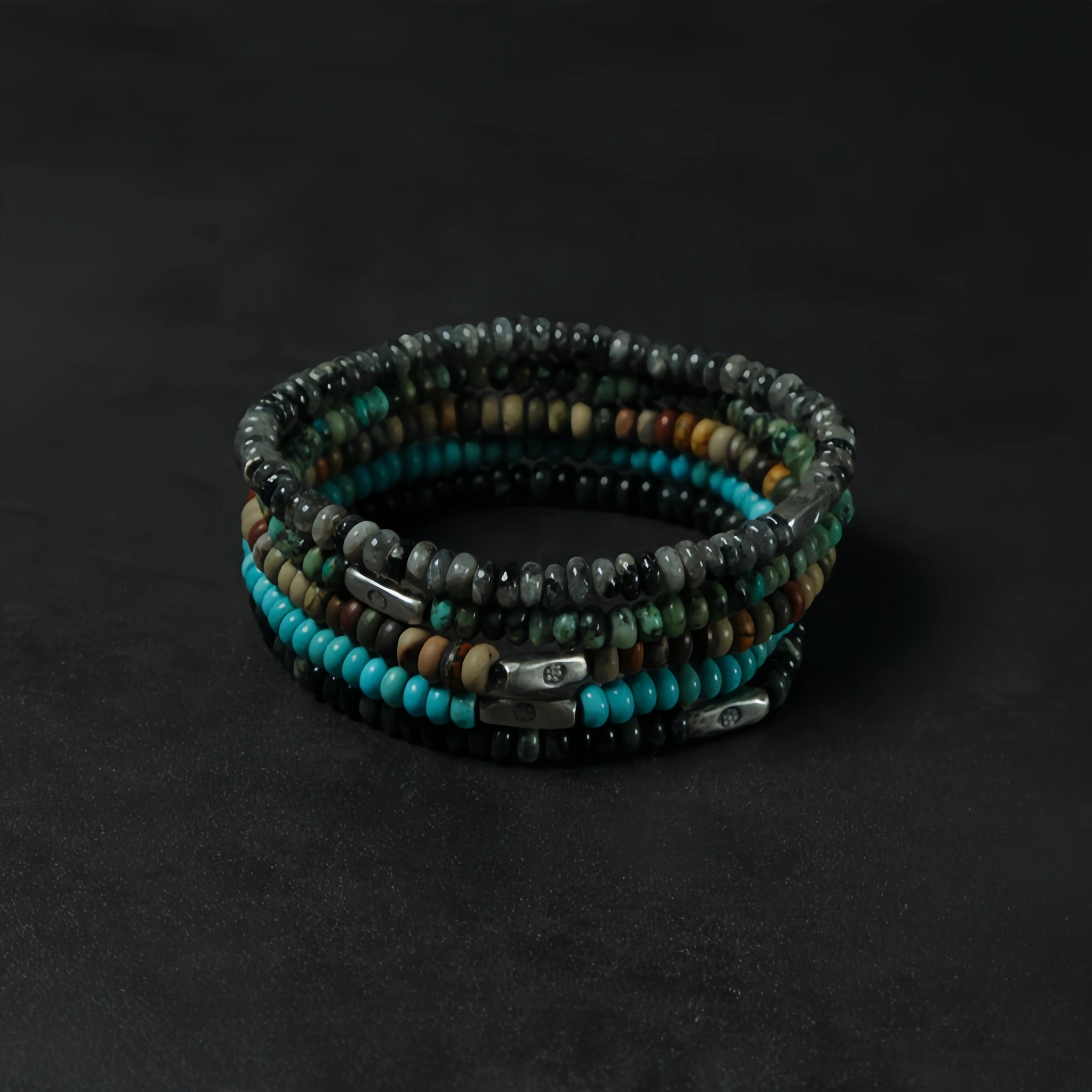 Collier en cristal naturel couronne vintage