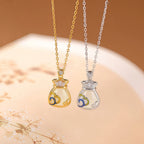 Collier à ajustement facile en quartz clair - Pureté intérieure et expression claire