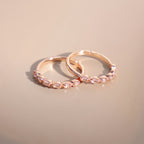 Bague Quartz Rose – Cœur Ouvert, Attire l'Amour, Épanouissement Printanier