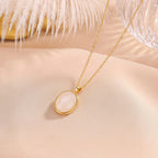 Collier à ajustement facile en quartz clair - Pureté intérieure et expression claire
