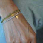 Collier en cristal naturel couronne vintage