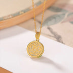 Minimalist Natural Hetian Jade Pendant Necklace - Peace & Perfection