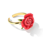 Bague Chuchotement de Nuit Rose - Bague d'Amour