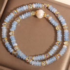Bracelet de cinabre naturel Renouveau Lotus Rouge