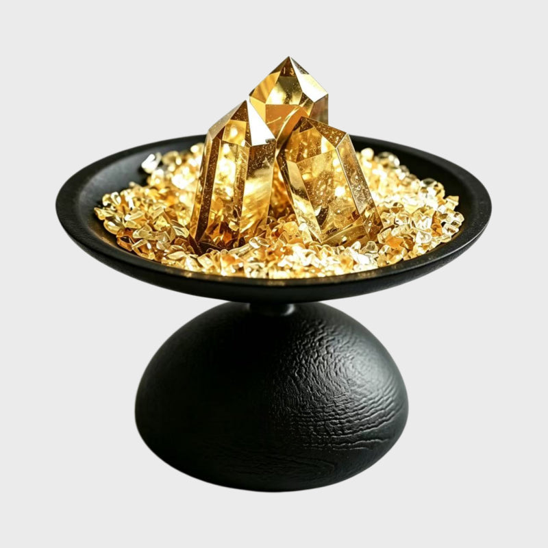 Natural Citrine Home Decor- Good Luck & Abundance