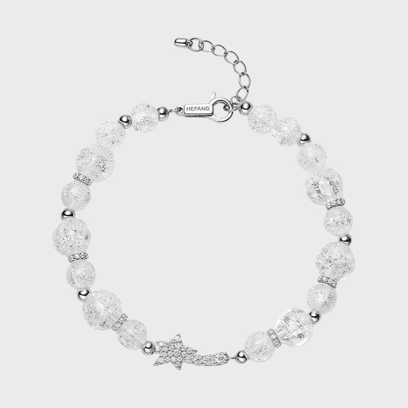 Star Power Clear Quartz Bracelet