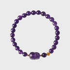 Bracelet Pi Xiu Violet en Cristal Naturel