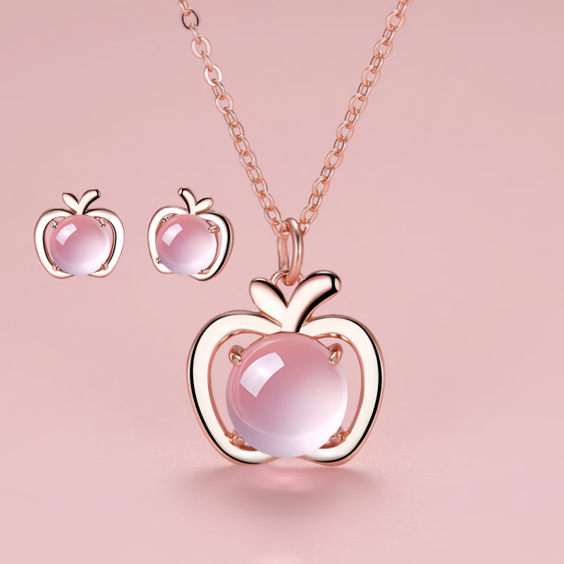 Collier en cristal naturel Abundance Compass