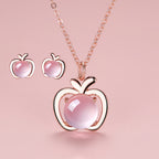 Collier en cristal naturel Abundance Compass