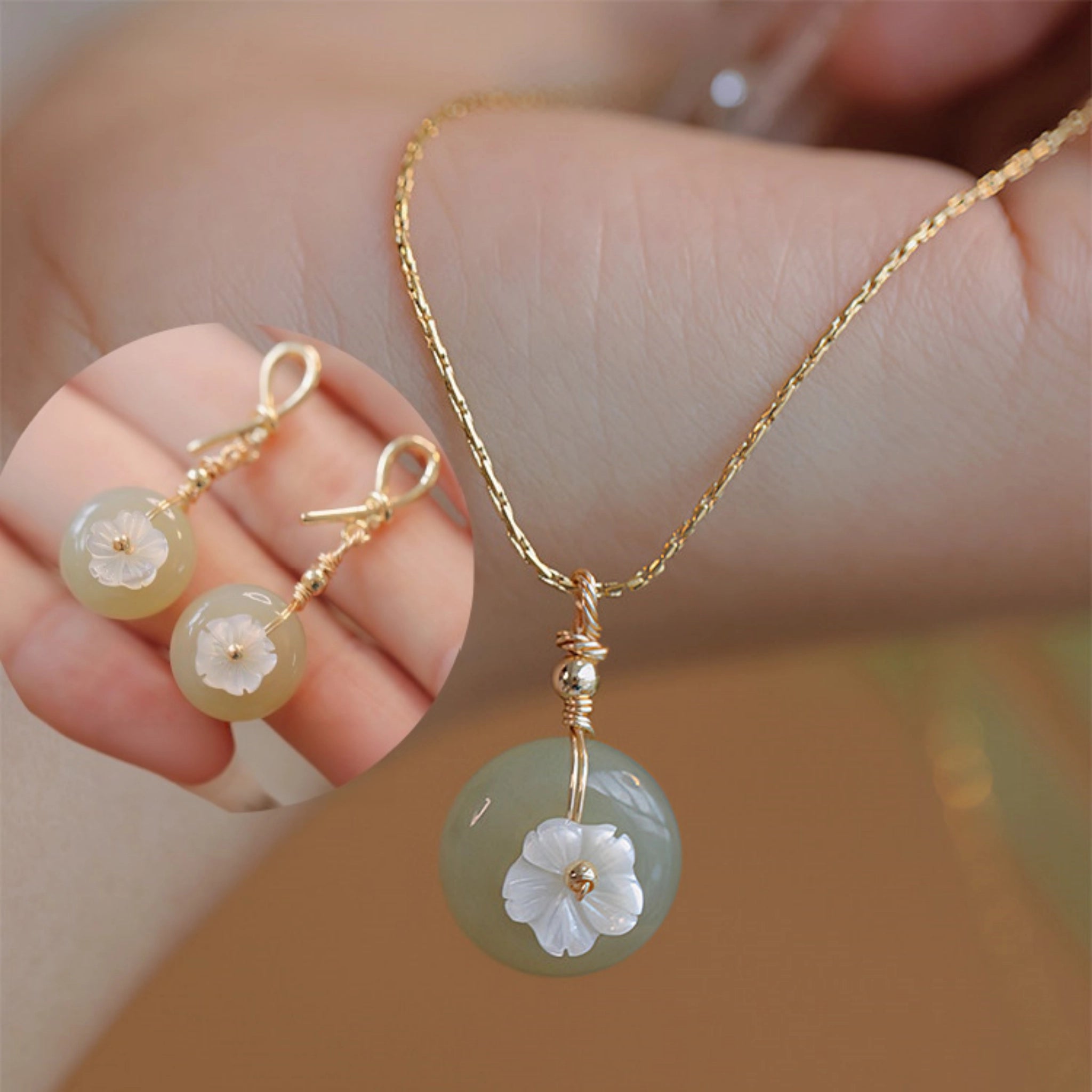 Collier en cristal de quartz clair Pendentif facetté irrégulier