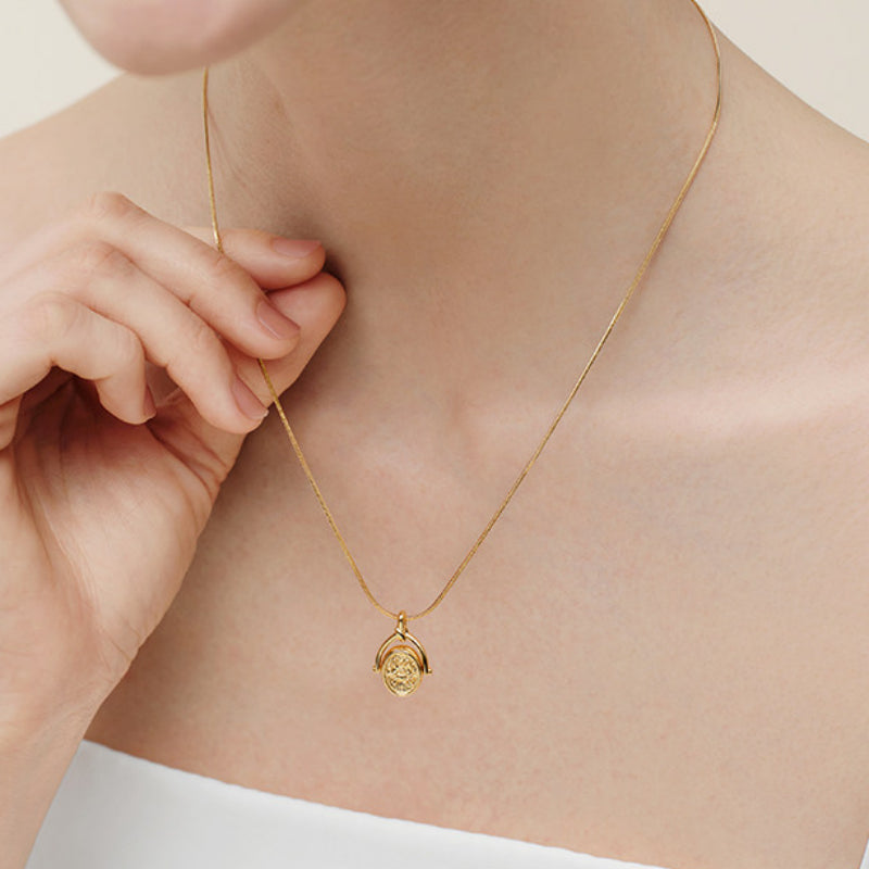 Zodiac Birthstone Necklace, Minimalist Clavicle Chain, Unique Birthday Gift for Girlfriend