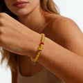 Bracelet raffiné en cristal naturel