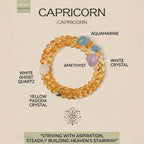Bracelet Constellation en Cristal Naturel B
