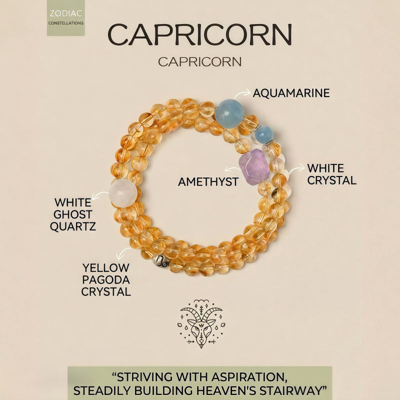 Constellation Natural Crystal Bracelet B
