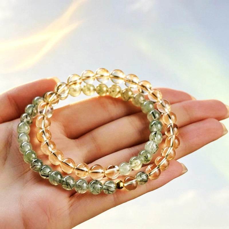 Hope Rise Natural Crystal Bracelet