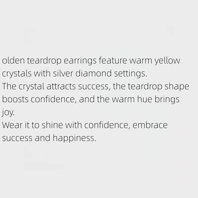 Natural Crystal Zara Radiance Earrings