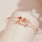 Ping An Kou Bracelet & Necklace Set - Blessed with Good Fortune