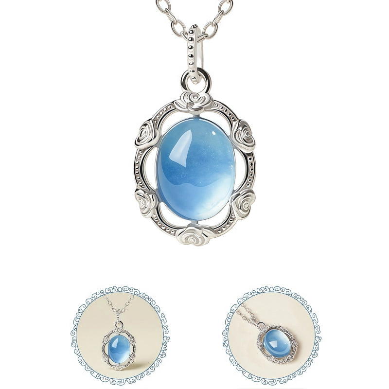 Hailanbao Necklace Natural Crystal Collarbone Pendant