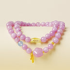 Natural Kunzite Ancient Gilding Bracelet - Self-love and Harmonious Connections