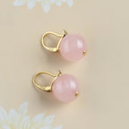 Boucles d'oreilles Nirvana Calm en cristal naturel