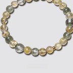 Bracelet en cristal naturel Golden Freedom