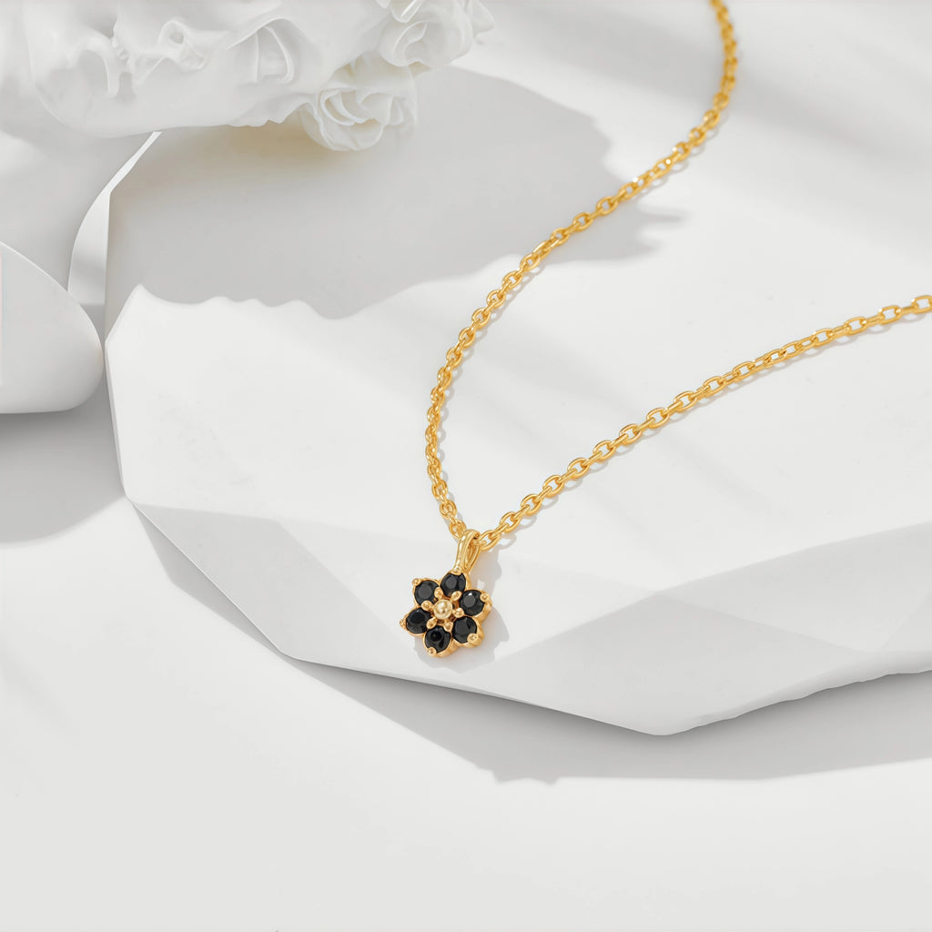 Collier Sakura en jade Hetian