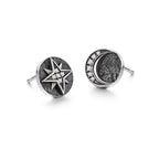 Boucles d'oreilles claires Lunastellum