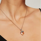 Collier en cristal naturel « Éclat radieux »