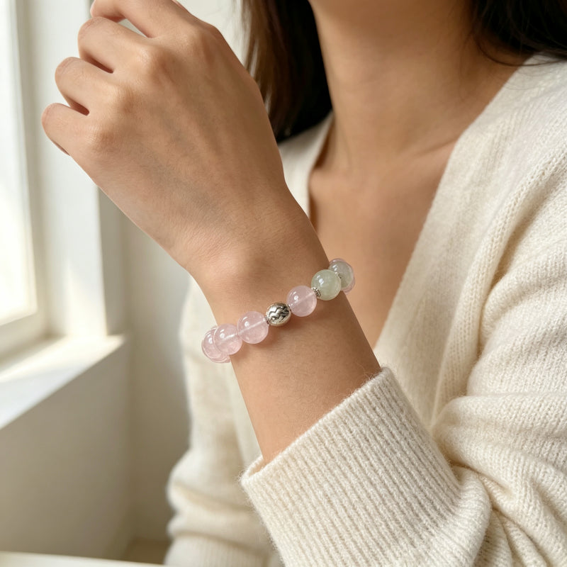 Constellation Natural Crystal Bracelet, Best Personal Gift to Friends