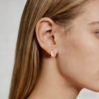 Peace Love Heal Natural Crystal Earrings