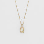 12 Birthstone Openwork Zodiac Necklace, 925 Sterling Silver Versatile Clavicle Necklace