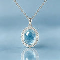 Ocean Whisper Necklace Crystal Necklace