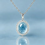 Ocean Whisper Necklace Crystal Necklace