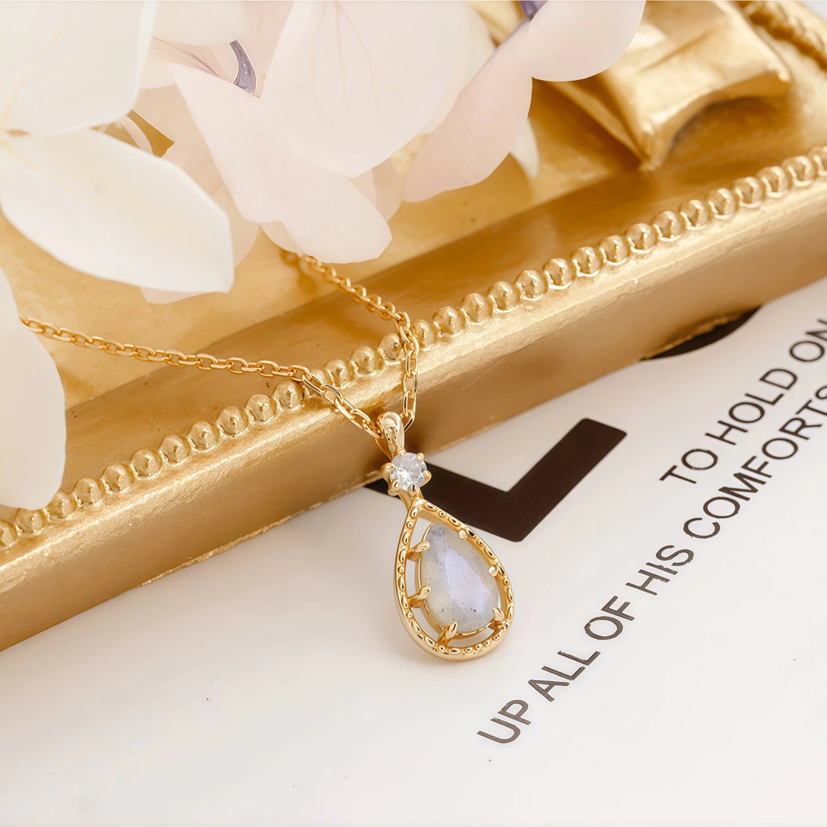 Bracelet tressé floral fait main